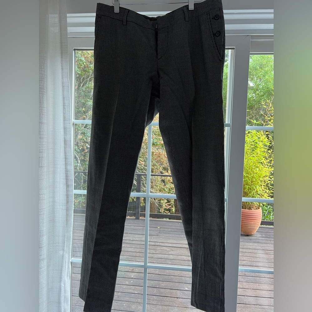 Gucci Men's Dark Gray Dress Pants